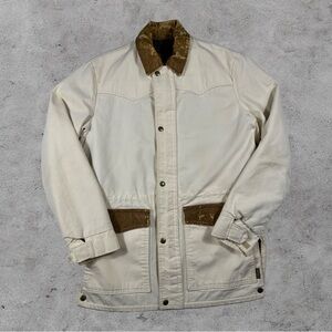 Vintage Walls 90s Western Style Workwear Canvas Jacket